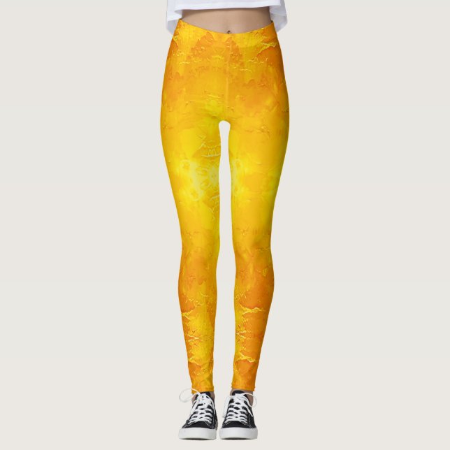 Textura #52 de la obra Nuit Leggings (Vorderseite)