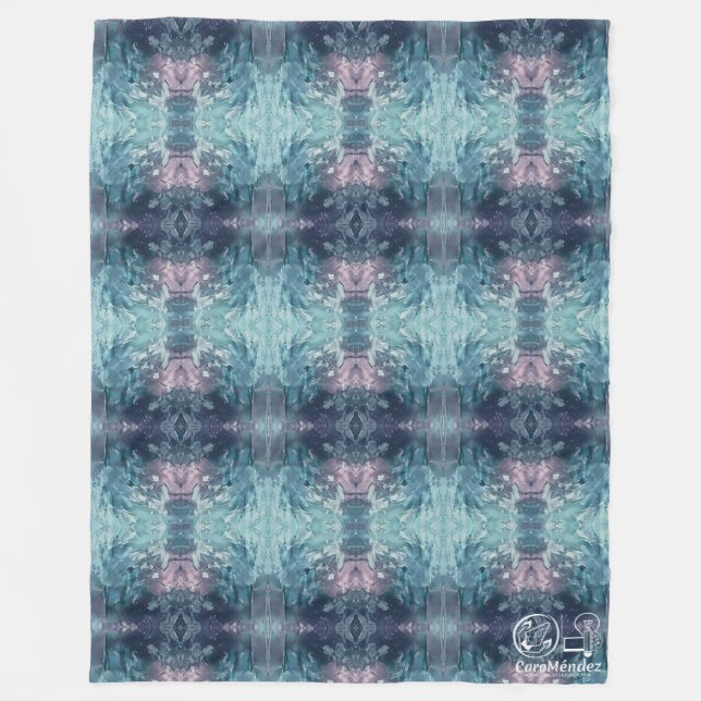 Textura #54 de la obra Nuit Fleecedecke (Vorderseite)