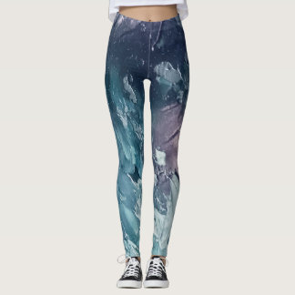 Textura #54 de la obra Nuit Leggings