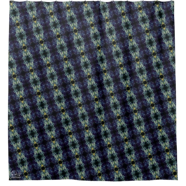 Textura #5.0 de la obra Cerezas Duschvorhang (Vorderseite)
