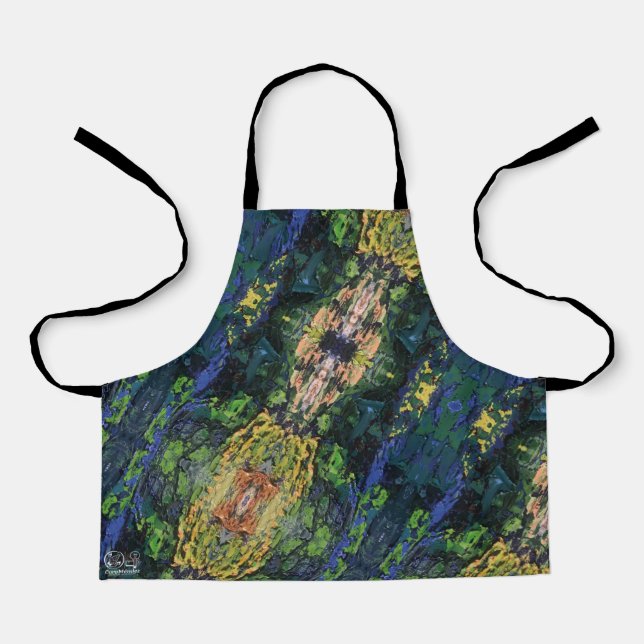 Textura #5 de la obra Maritimo Schürze (Vorderseite)