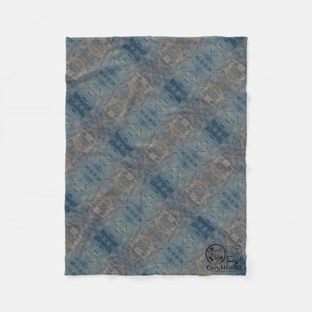 Textura #5 de obra Amanecer Fleecedecke (Vorderseite)