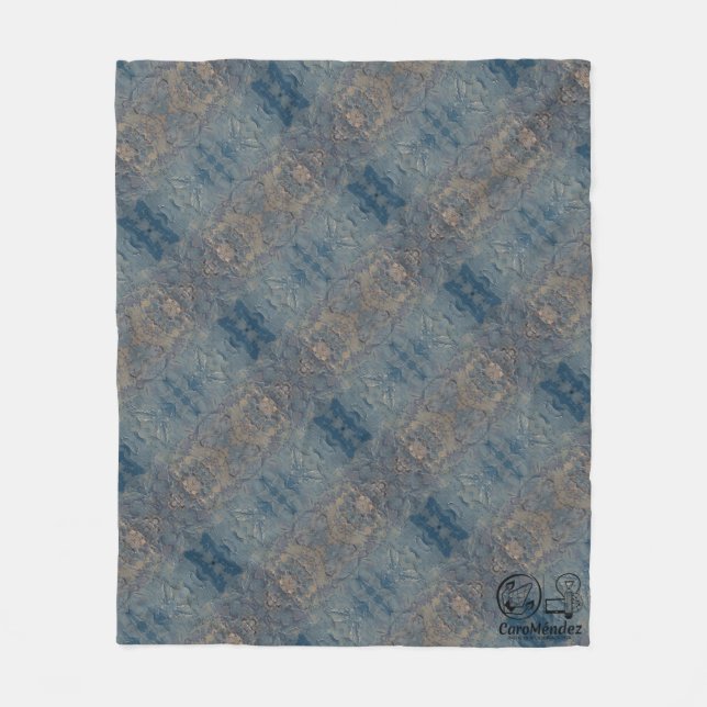 Textura #5 de obra Amanecer Fleecedecke (Vorderseite)