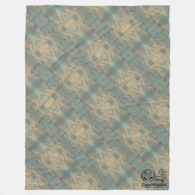 Textura #5 de obra La roca Fleecedecke (Vorderseite)