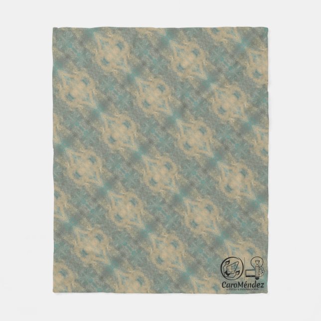 Textura #5 de obra La roca Fleecedecke (Vorderseite)