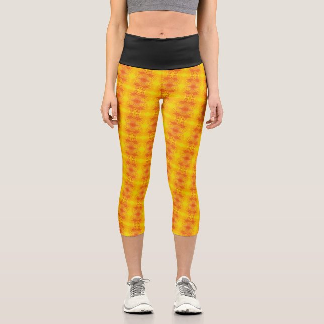 Textura #61 de la obra Nuit Capri Leggings (Vorderseite)