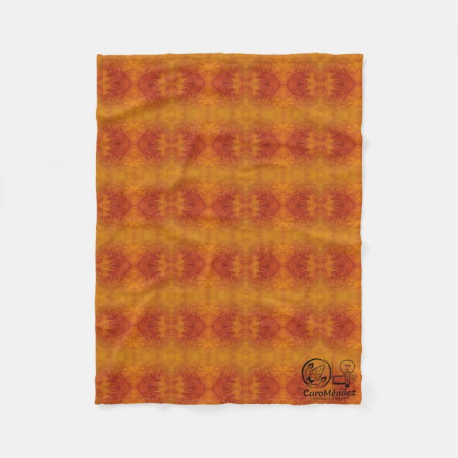 Textura #62 de la obra Nuit Fleecedecke (Vorderseite)