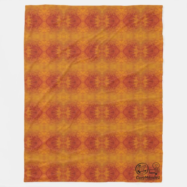 Textura #62 de la obra Nuit Fleecedecke (Vorderseite)