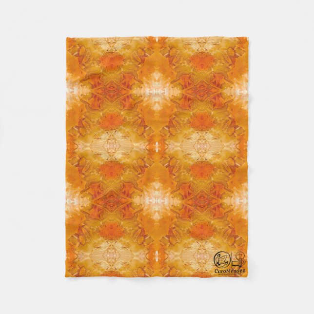 Textura #64 de la obra Nuit Fleecedecke (Vorderseite)