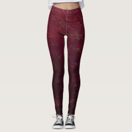 Textura #6 de la obra La puesta del sol Leggings