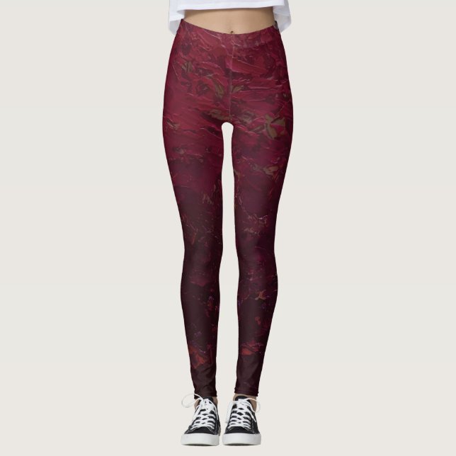 Textura #6 de la obra La puesta del sol Leggings (Vorderseite)