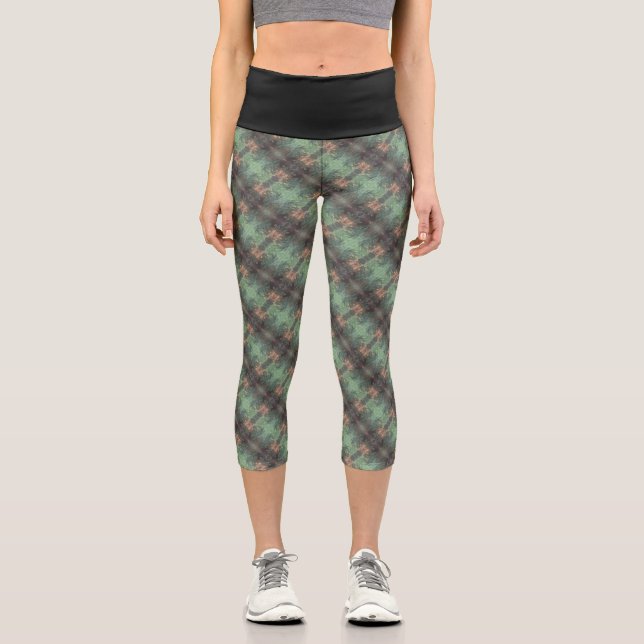 Textura #7 de la obra Nuit Capri Leggings (Vorderseite)