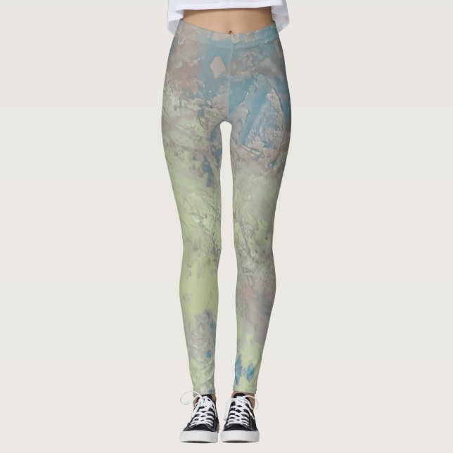 Textura #7 de obra La roca Leggings (Vorderseite)