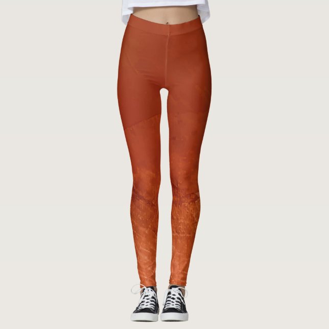 Textura #9 de la obra Fantasía y realidad Leggings (Vorderseite)