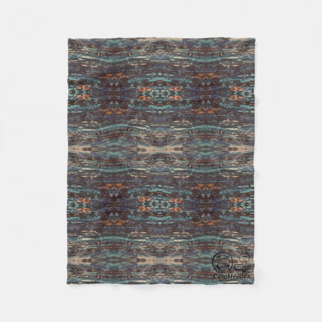 Textura #9 de obra La roca Fleecedecke (Vorderseite)