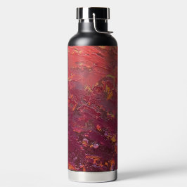 Textura de la obra La puesta del sol Trinkflasche