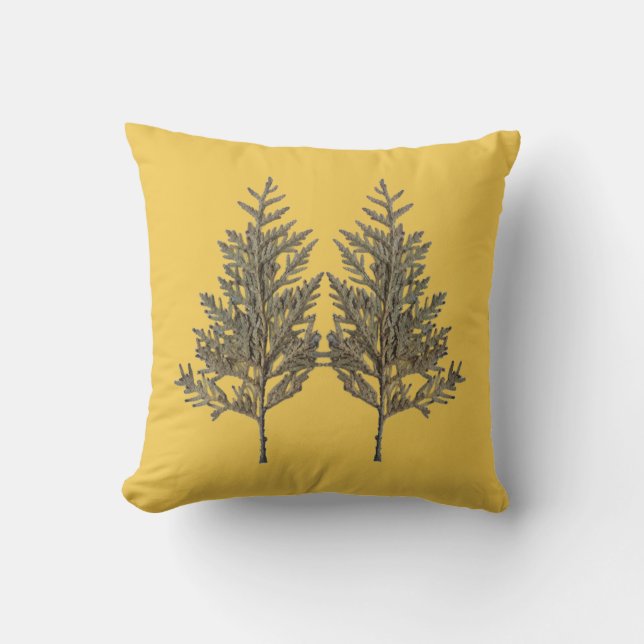 Textural Treasures of Winter on a Pillow - D2 Kissen (Vorderseite)