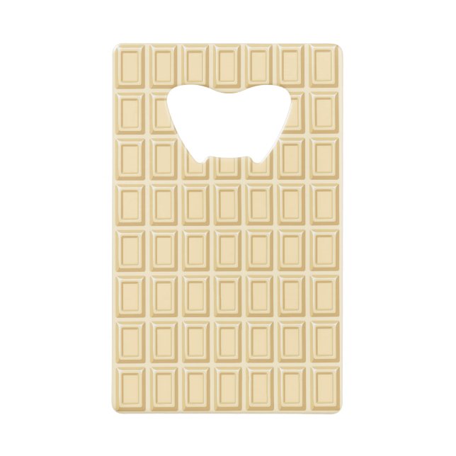 Texture blanche de barre de chocolat (Devant)