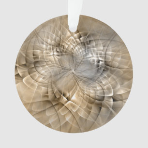 Texture d'art fractal moderne abstrait tons de ter
