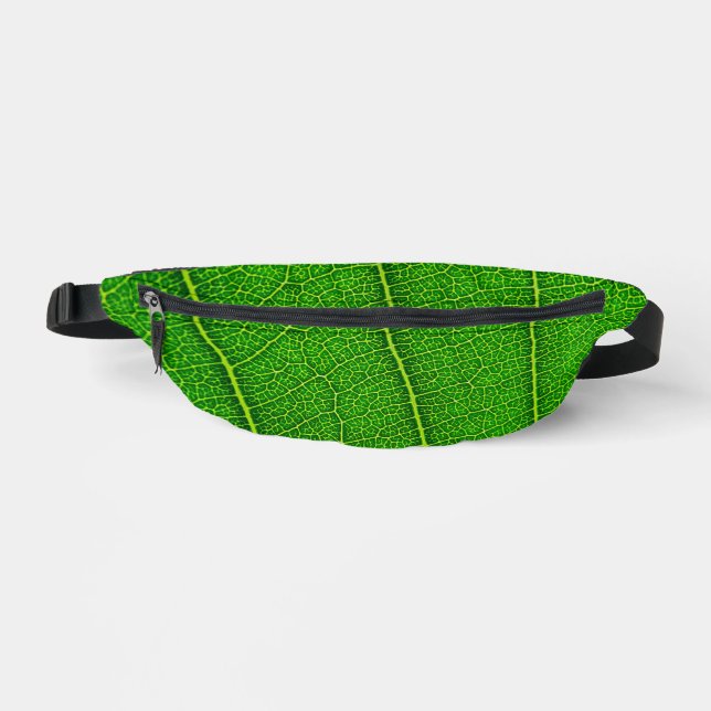 Texture de feuille verte abstraite (Recto)