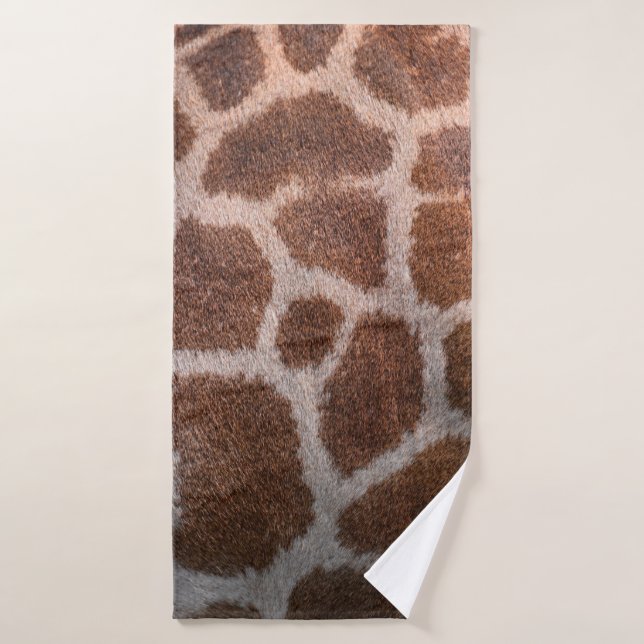 Texture de peau de girafe (Serviette de bain)