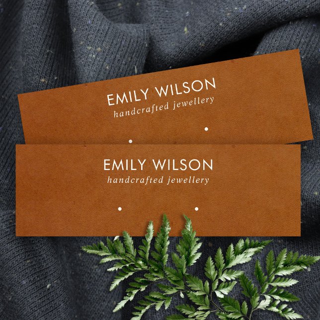 TEXTURE EN CUIR TANÉ ÉTUDIANT CARTE D'AFFICHAGE (Créateur téléchargé)