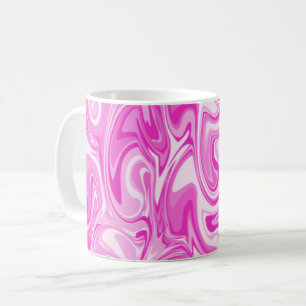 Texture en marbre - Tons roses Café Mug