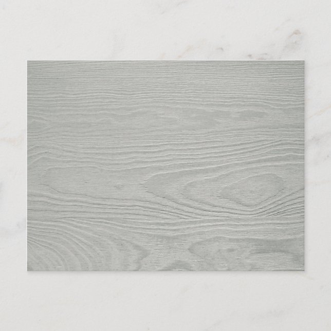 TEXTURE-TEMPEL AUS WEISHOLZLICHT, GRAU, HOLZ POSTKARTE (Vorderseite)