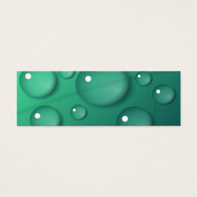 Texture turquoise Raindrop (Devant)