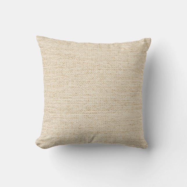 Textured Linen Kissen (Vorderseite)