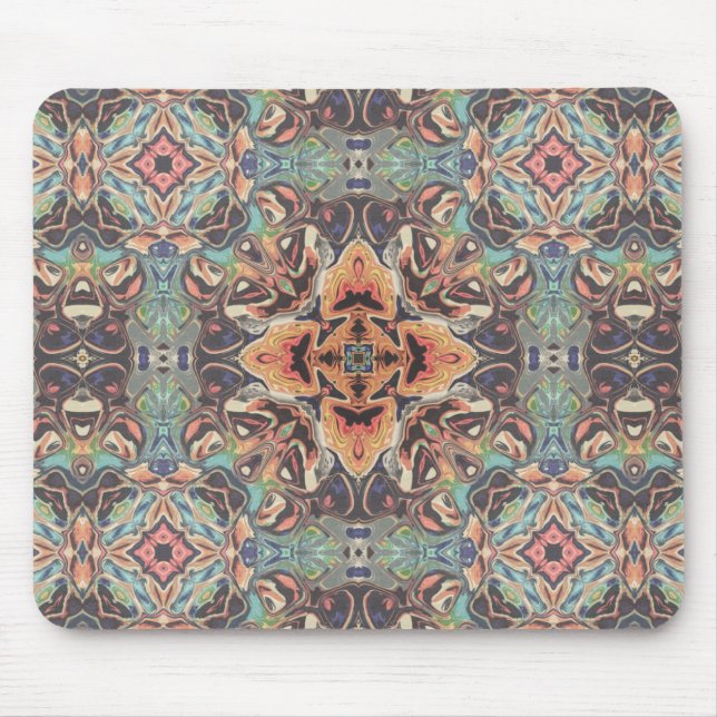 Textured Mandala Mousepad (Vorne)