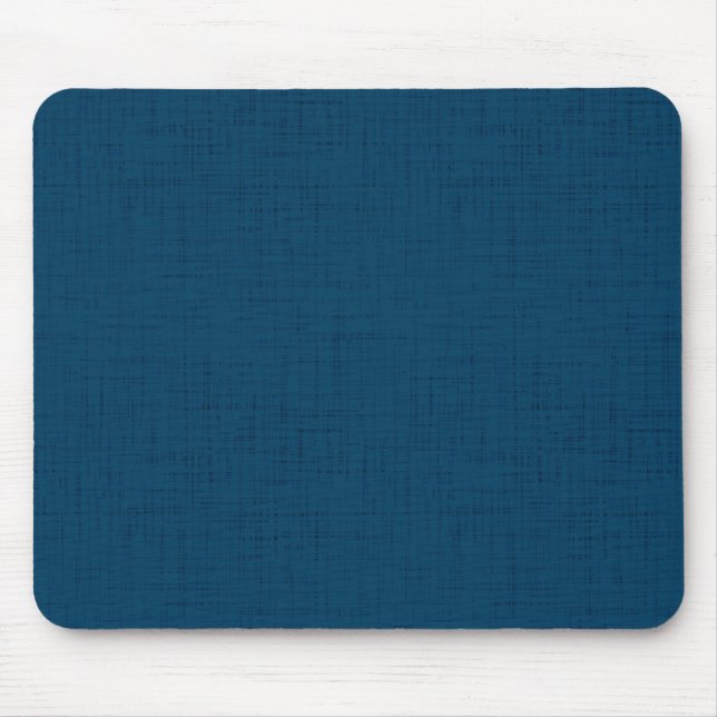 Textured Marine Dark Blue Mousepad (Vorne)