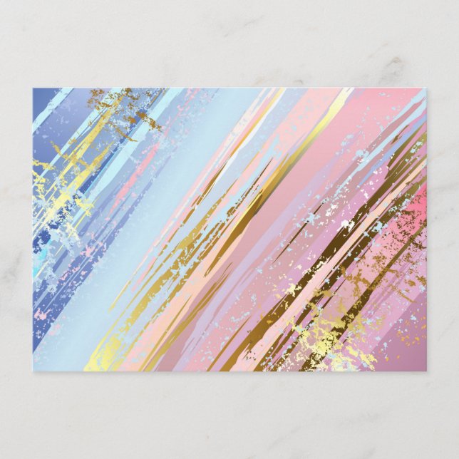 Textured Pink Background Begleitkarte (Vorderseite)