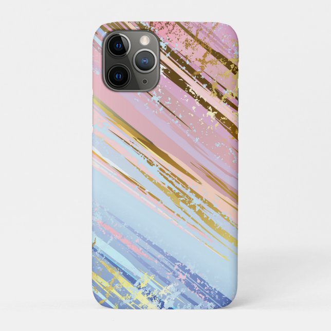 Textured Pink Background Case-Mate iPhone Hülle (Rückseite)