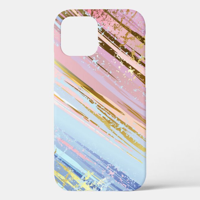 Textured Pink Background Case-Mate iPhone Hülle (Rückseite)