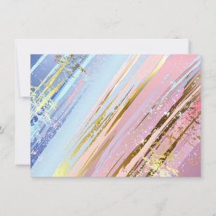 Textured Pink Background Dankeskarte