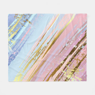 Textured Pink Background Fleecedecke