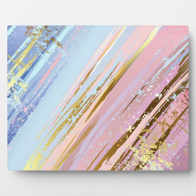 Textured Pink Background Fotoplatte (Vorderseite)