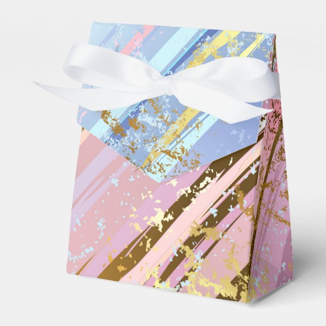 Textured Pink Background Geschenkschachtel (Vorderseite)