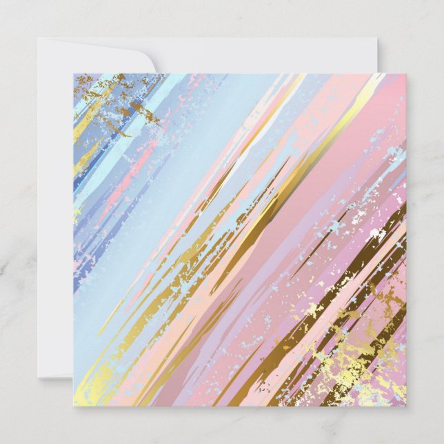 Textured Pink Background Karte (Vorderseite)