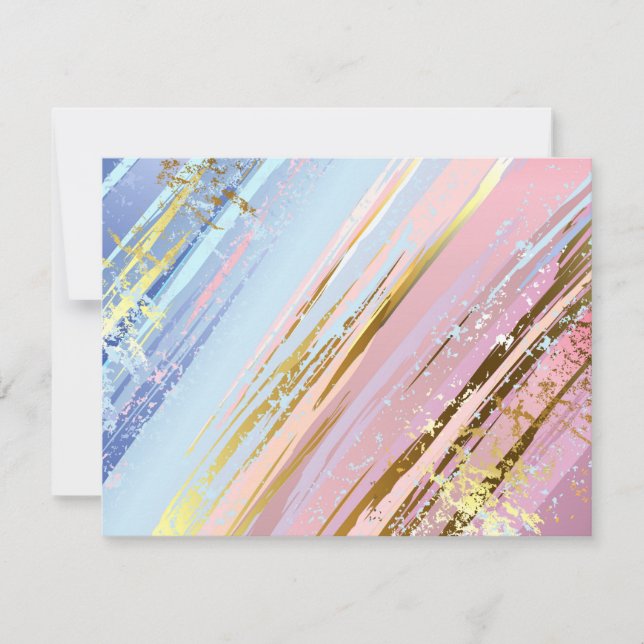 Textured Pink Background Karte (Vorderseite)