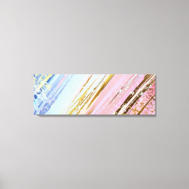 Textured Pink Background Leinwanddruck (Vorderseite)