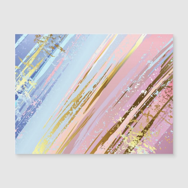 Textured Pink Background Magneteinladung (Vorderseite)