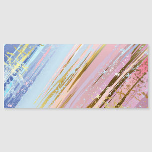 Textured Pink Background Magnetkarte