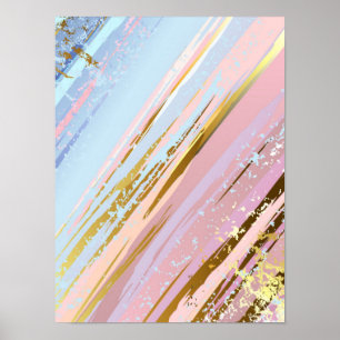 Textured Pink Background Poster