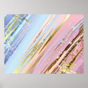 Textured Pink Background Poster