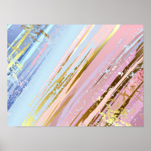 Textured Pink Background Poster