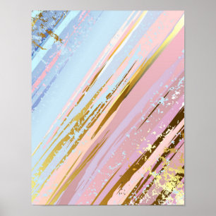 Textured Pink Background Poster