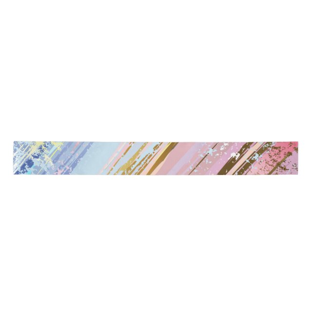 Textured Pink Background Satinband (Vorderseite)