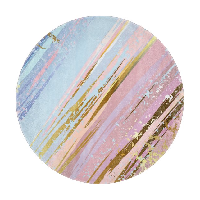 Textured Pink Background Schneidebrett (Vorderseite)